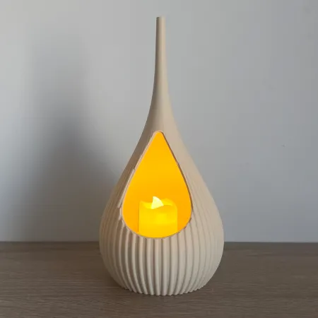 Lampion na LED Kropla Nowoczesna Dekoracja